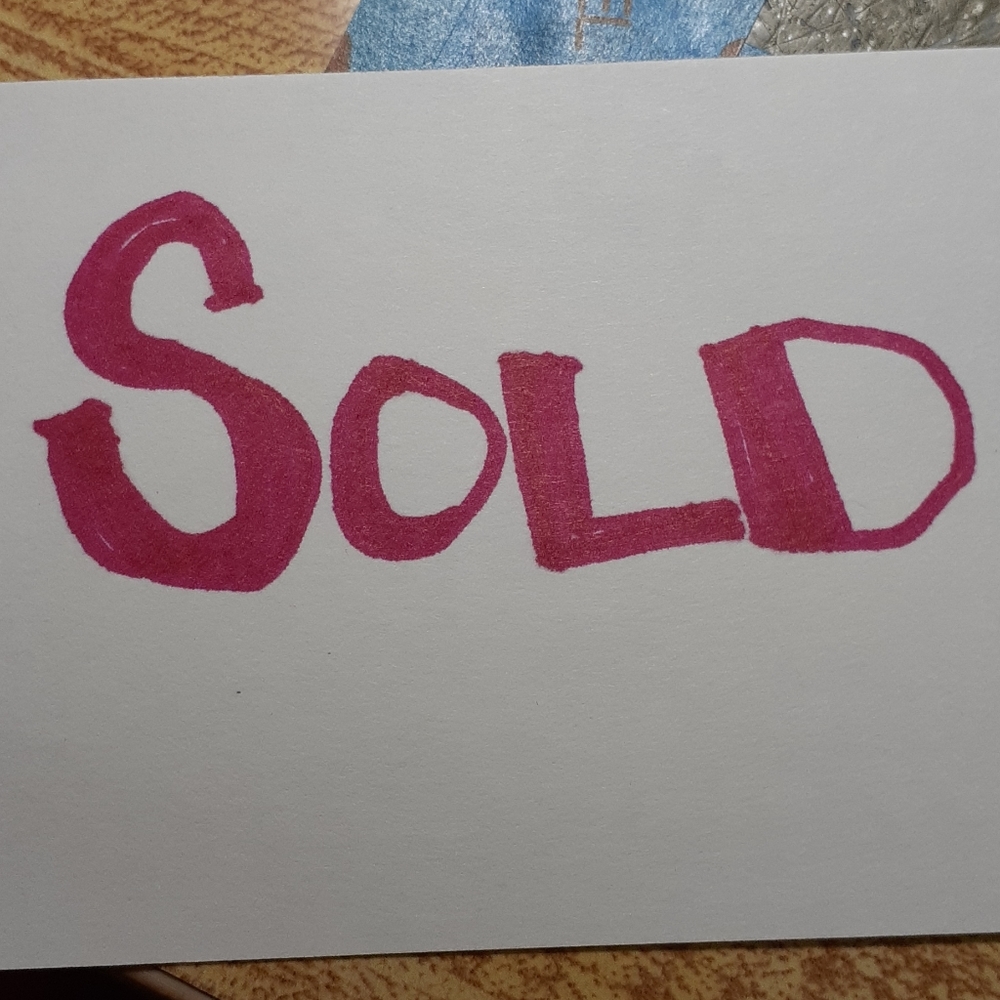 SOLD OUT ***** no longer available.